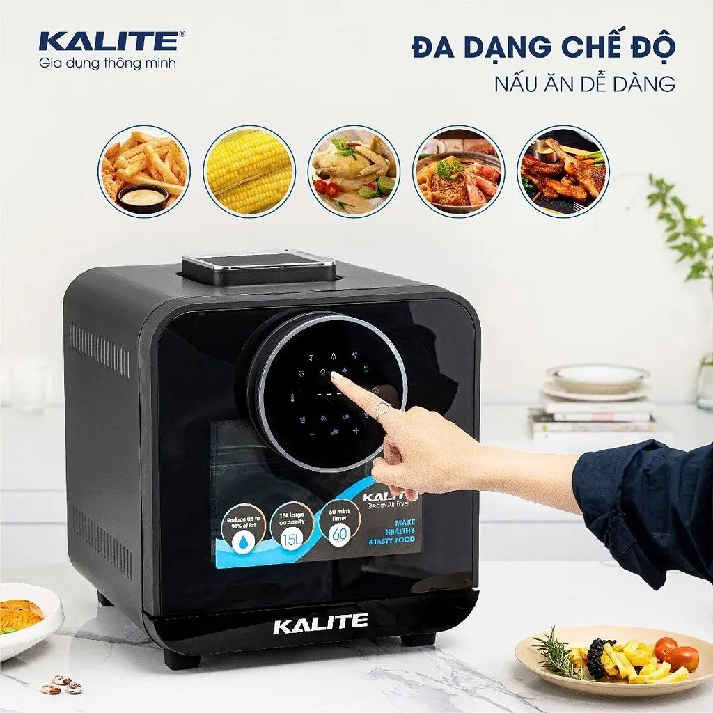 Nồi Chiên Hơi Nước KALITE Steam Star 15L - 6