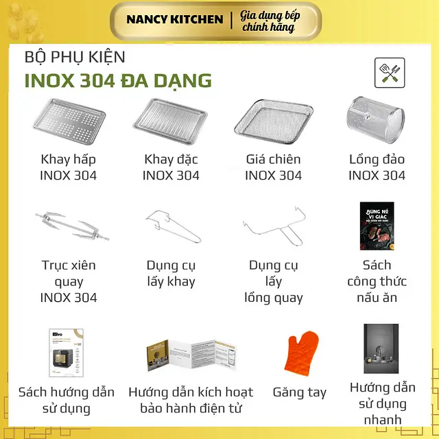 Nồi chiên hơi nước Olivo SF16 Pro - 3