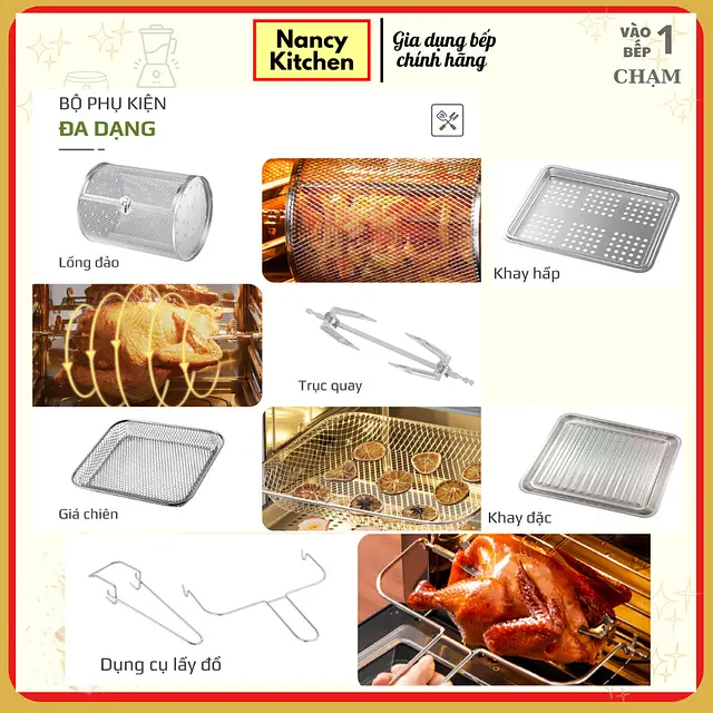 Nồi chiên hơi nước Olivo SF16 Pro - 6