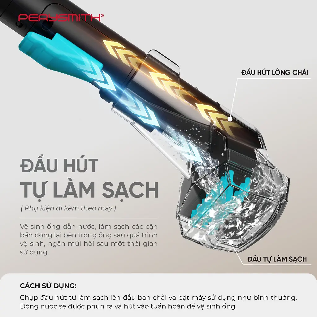 Máy Giặt Hút PerySmith M2Lite-II CleanPro - 11