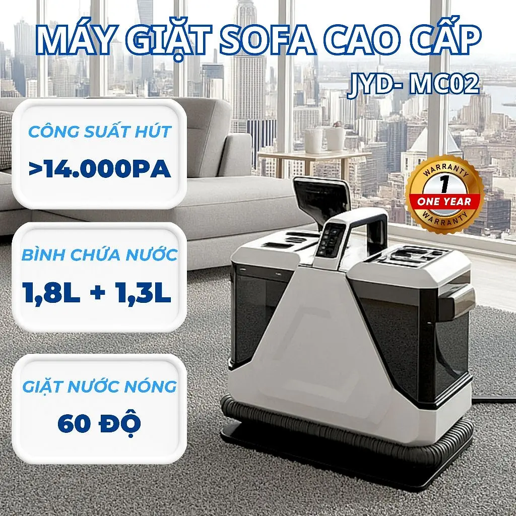 Máy Giặt Sofa Cầm Tay Hơi Nước Nóng Đa Năng - 3