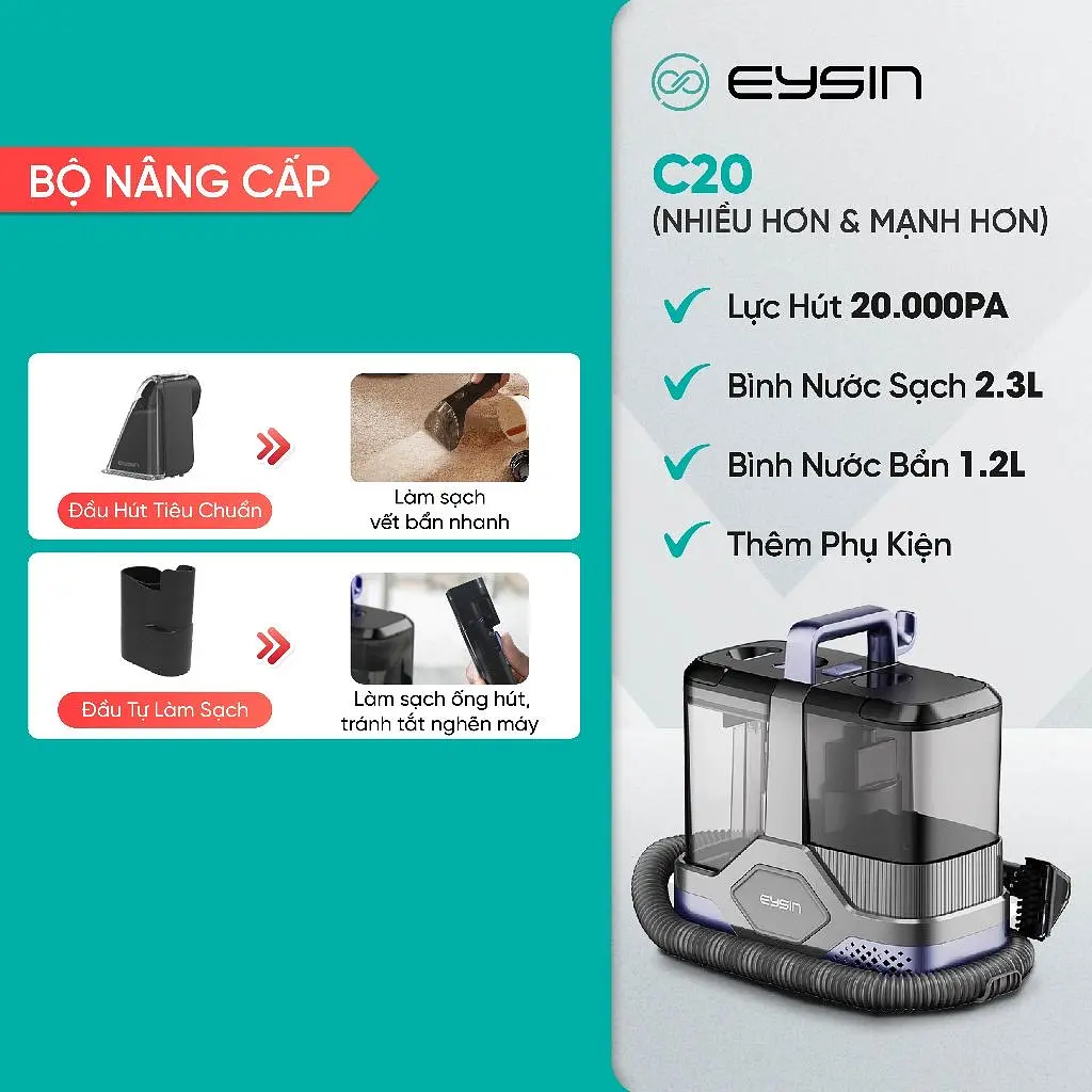 Máy hút giặt EYSIN C20 - 3
