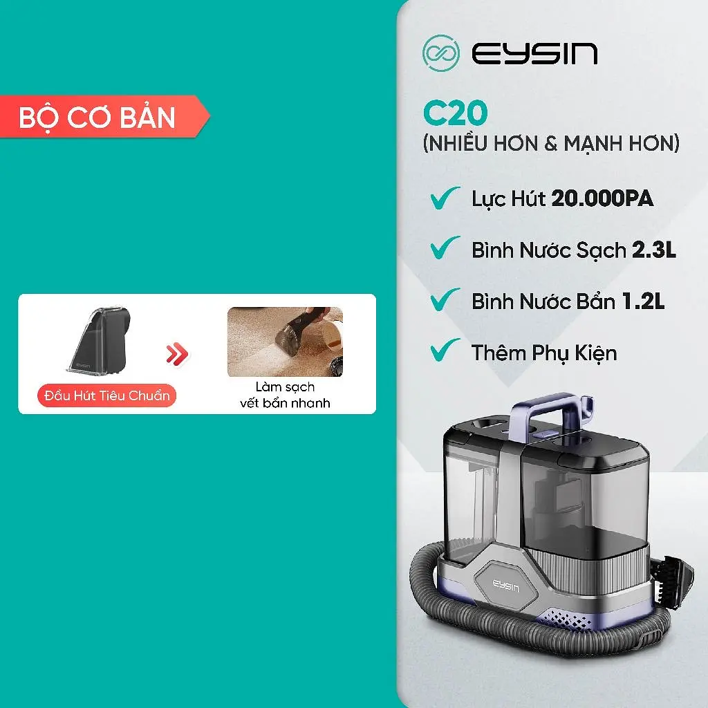 Máy hút giặt EYSIN C20 - 5