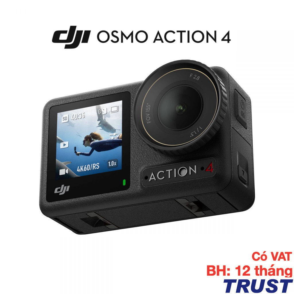 Camera hành động DJI Osmo Action 4 – máy quay phim dưới 10 triệu