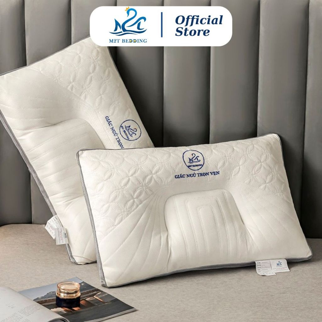 Gối công thái học M2T BEDDING PRO – gối ngủ công thái học