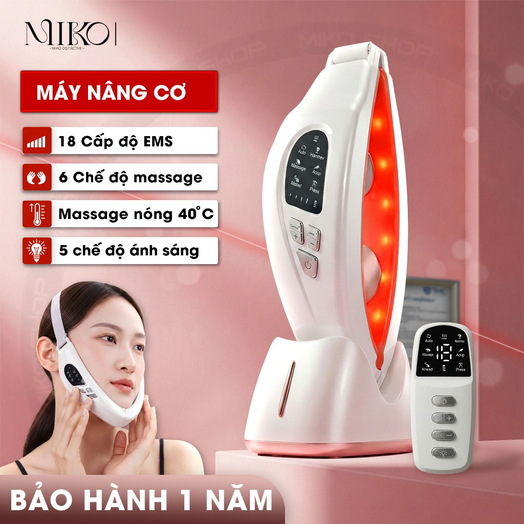massage do18 – máy nâng cơ mặt anlan ems led