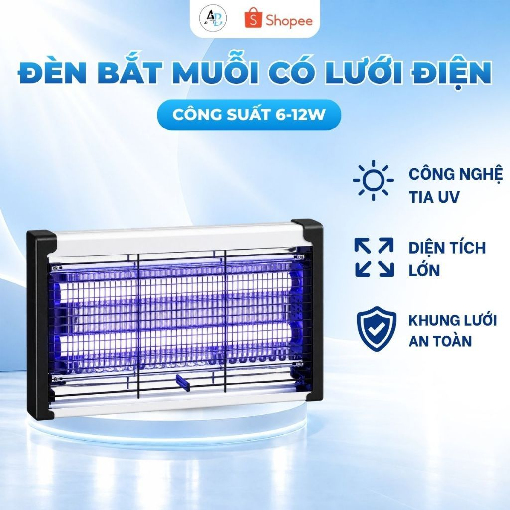 Đèn Bắt Muỗi ABHOME – đèn bắt muỗi không hóa chất