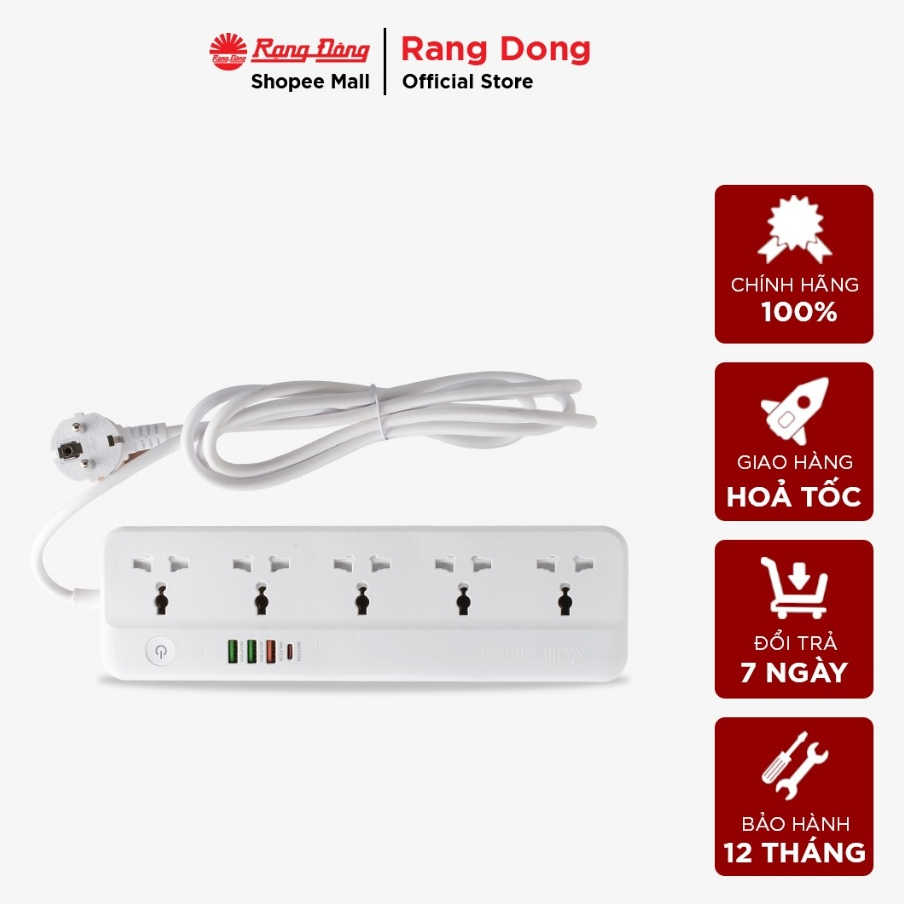 Ổ cắm Usb Rạng Đông OC09.WF.USB – ổ cắm tuya wifi