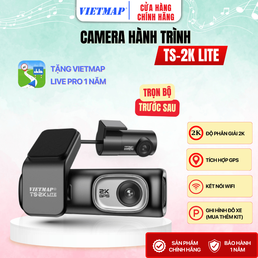 Camera Hành Trình Vietmap TS2K – camera hành trình vietmap