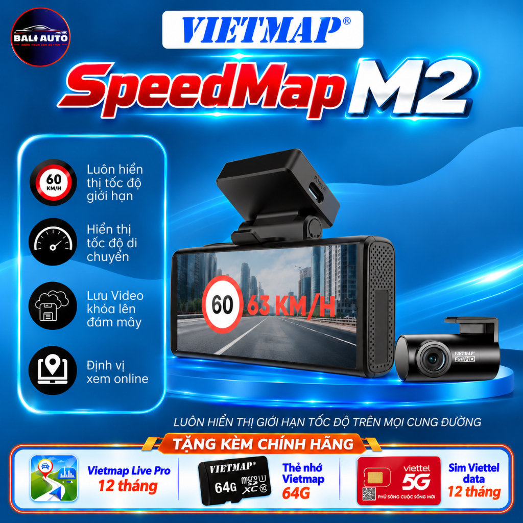 Camera Hành Trình Vietmap M2 – camera hành trình vietmap
