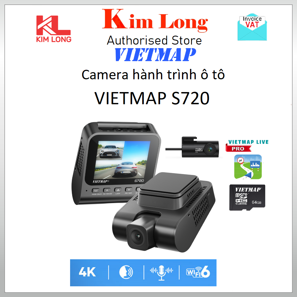 Camera Hành Trình Vietmap S720 – camera hành trình vietmap