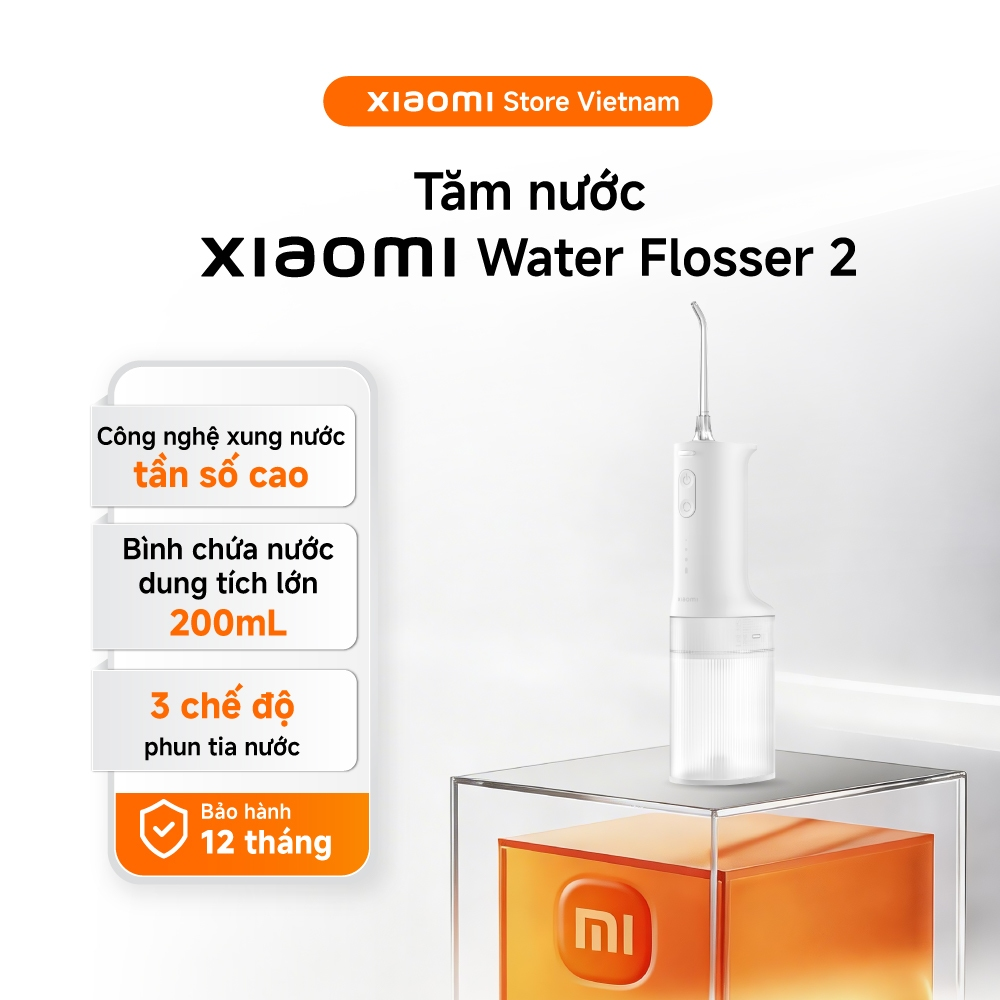 Tăm nước Xiaomi Water Flosser 2 – máy tăm nước