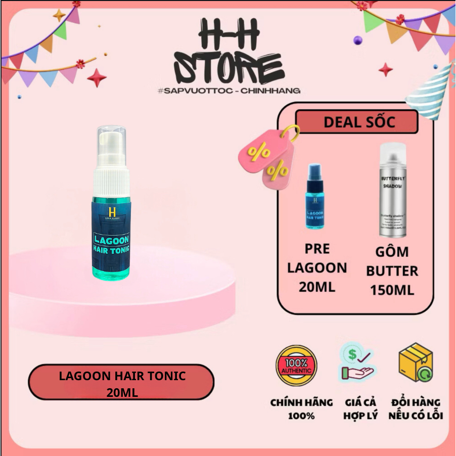 Xịt tạo phồng Lagoon Hair Tonic – xịt tạo phồng tóc tự nhiên