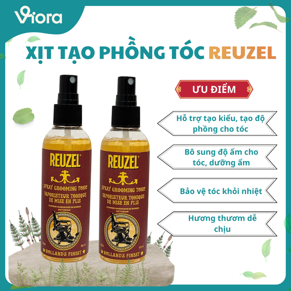 Xịt Dưỡng Tạo Phồng REUZEL – xịt tạo phồng tóc tự nhiên