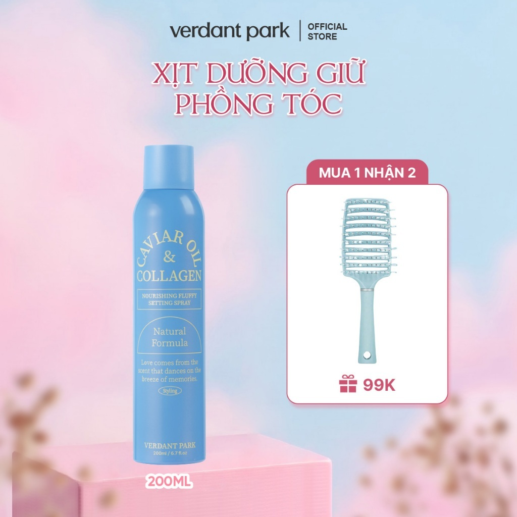VERDANT PARK VDPK22 – xịt tạo phồng tóc tự nhiên