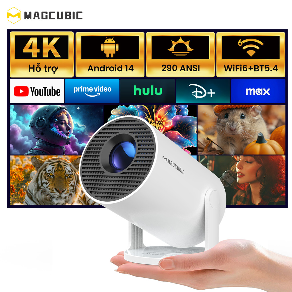 Máy chiếu Mini Magcubic HY300Pro – máy chiếu mini dưới 4 triệu