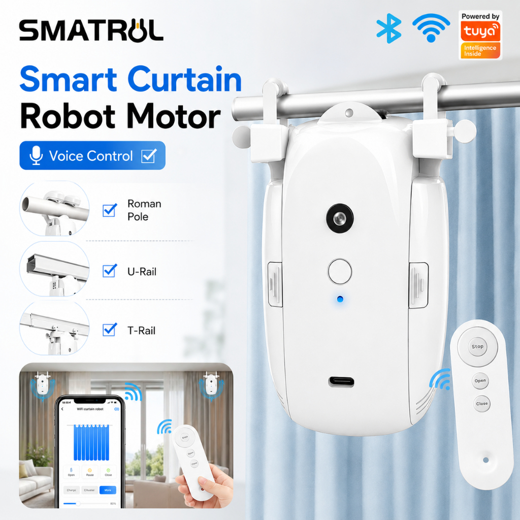 Rèm thông minh SMATRUL – rèm cửa tự động