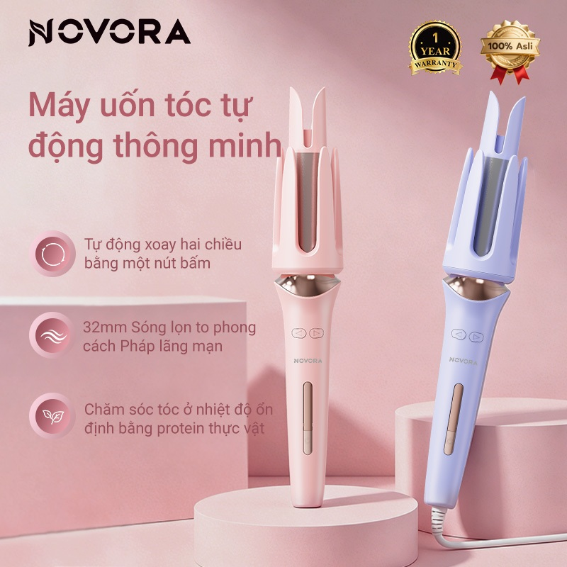 Máy uốn tóc NOVORA – máy uốn tóc tự động