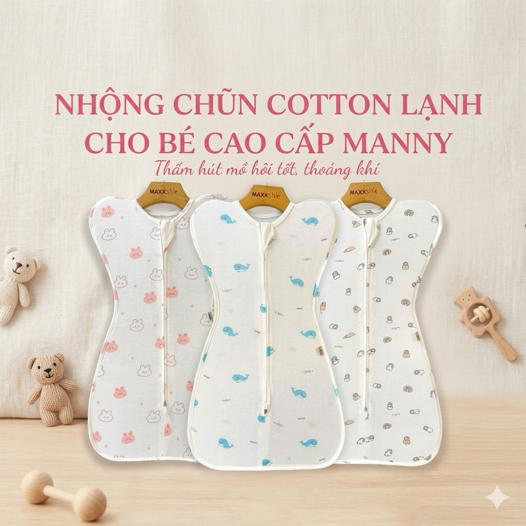 Ủ Nhộng Chũn Manny – nhộng chũn cho trẻ sơ sinh