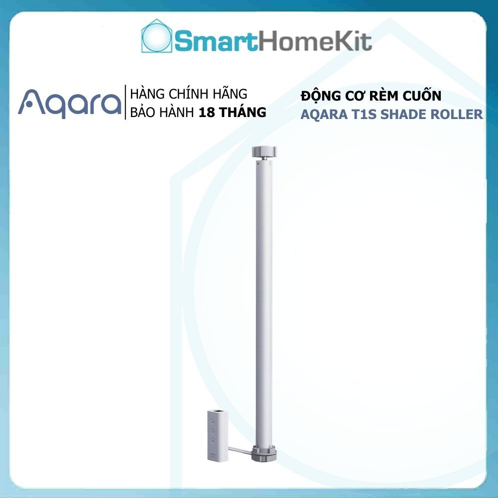 Động cơ rèm Aqara T1S – rèm cuốn tự động có hãm 2 bên
