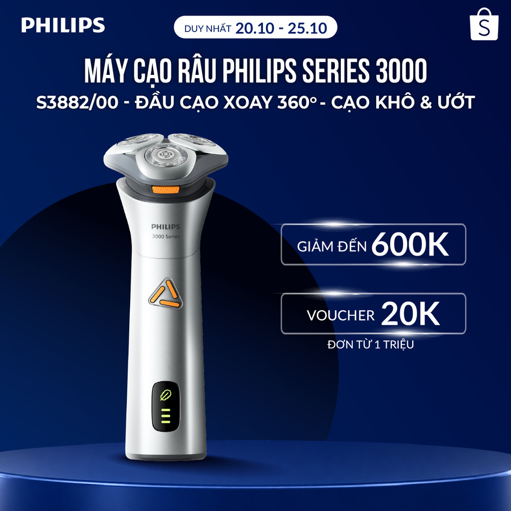 Máy cạo râu Philips S3882 – máy cạo râu chuyên nghiệp
