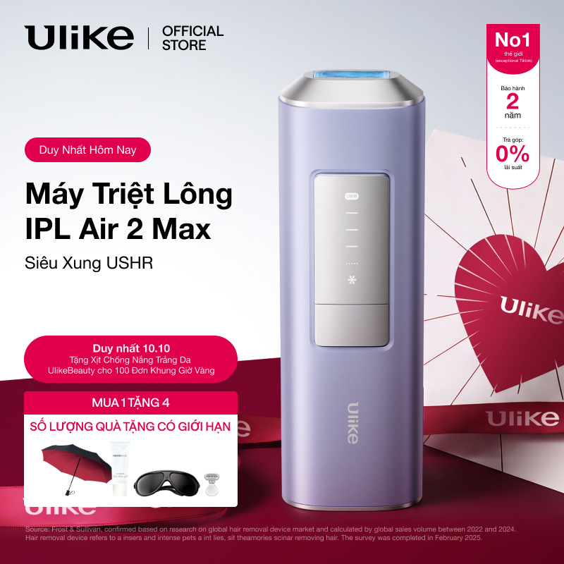 Máy triệt lông Ulike AIR2 – review máy triệt lông