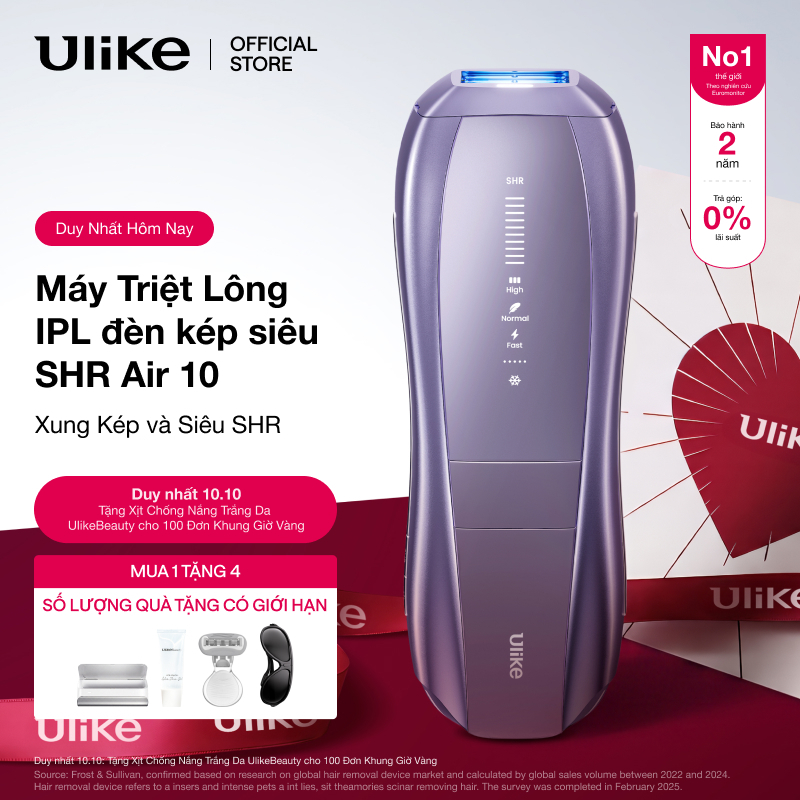 Máy triệt lông Ulike AIR10 – review máy triệt lông