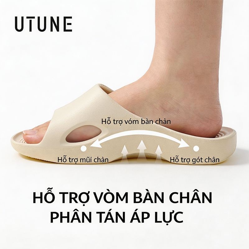 Dép đi mưa UTUNE hỗ trợ vòm – dép đi mưa cho trẻ em
