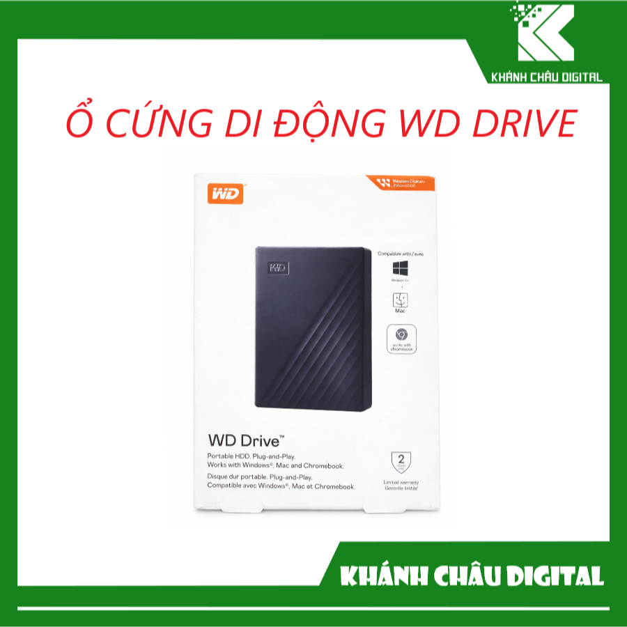 Ổ cứng Di Động WD DRIVE 4TB – ổ cứng di động ssd cho game